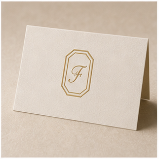 Generated business card mockup
