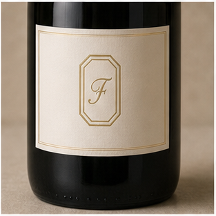 Generated wine label mockup